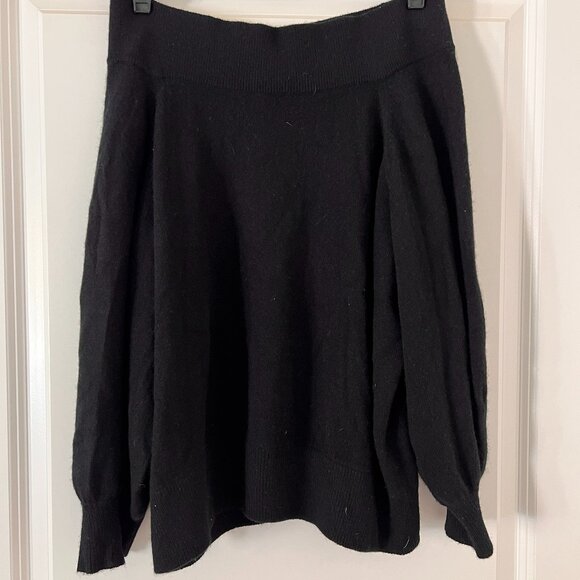 RTA Cashmere Off-The-Shoulder Sweater - Picture 2 of 4